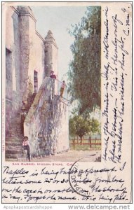 California San Gabriel Mission Steps 1905