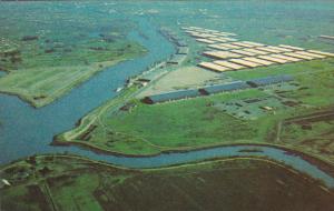 Aerial View Naval Supply Annex Stockton California