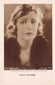 Norma Talmadge Theater Actor / Actress Unused 