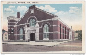 WINDSOR, Ontario, Canada, 1910-1920s; Armouries