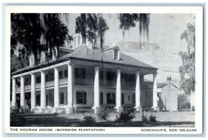 The Thomas House Burnside Plantation Godchauxs New Orleans Louisiana LA Postcard