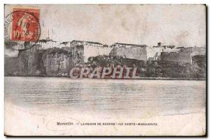 Old Postcard Marseille Prison Bazaine Ile Sainte Marguerite