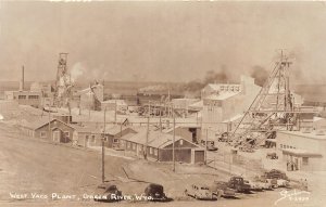 J31/ Green River Wyoming Postcard RPPC c1950s West Vaco Plant Sanborn 18