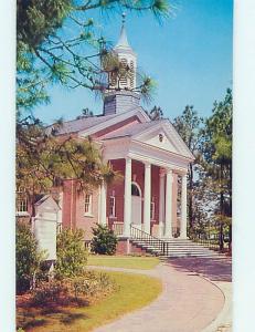 Unused Pre-1980 CHURCH SCENE Pinehurst North Carolina NC hs7062