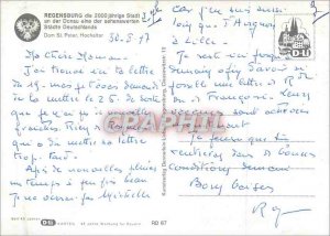 Modern Postcard Regensburg die Stadt 2000 j�hrige an der Donau eine der wor...