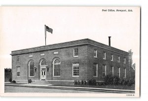 Newport Arkansas AR Vintage Postcard Post Office