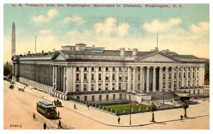 Washington DC U.S Treasury , Washington Monument