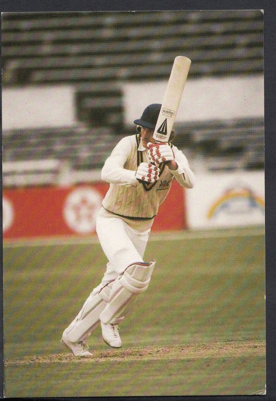 Sports Postcard - Cricket - Chris Broad, Nottinghamshire and England  A9845