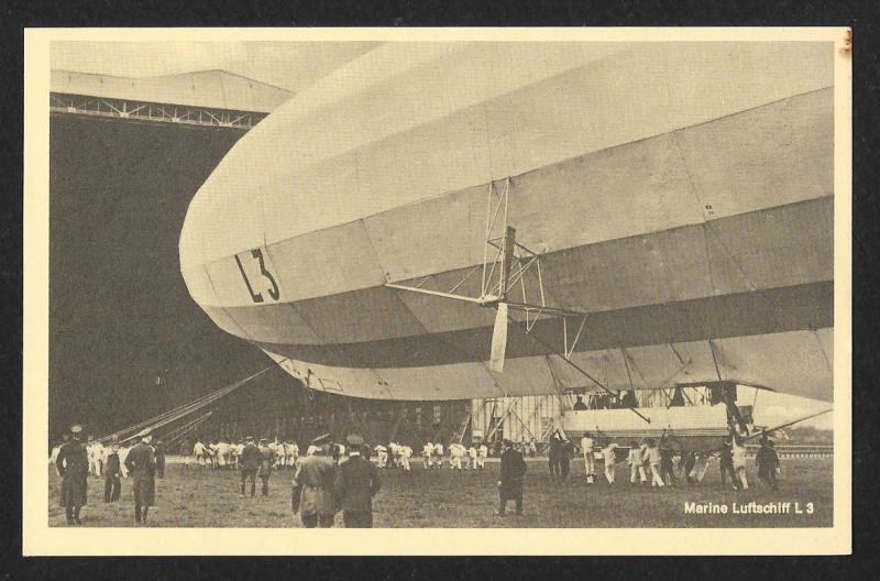 ZEPPELINS Pictured on (12) Postcards Unused OLDER REPRINTS