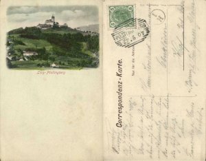 austria, LINZ, Pöstlingberg (1907) Postcard