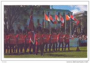 The Canadian Guards take part in the ceremony, Canada, 40-60s