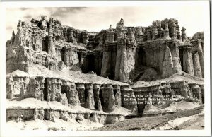 RPPC Castle of a Thousand Rooms, Badlands SD Vintage Postcard D68