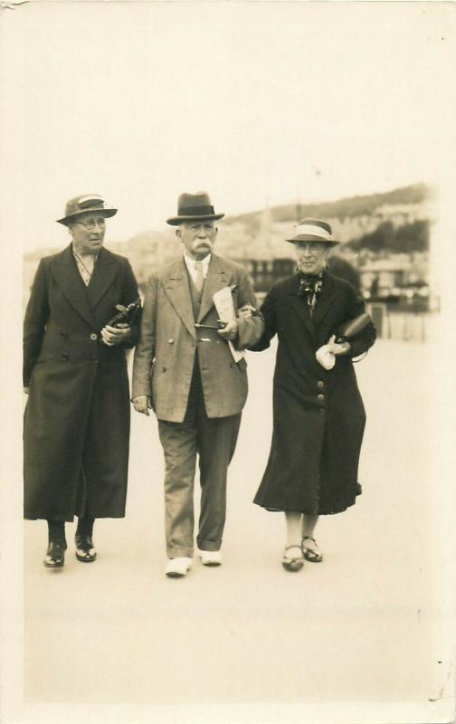 Bulk lot 20 early photo postcards people wearing hats