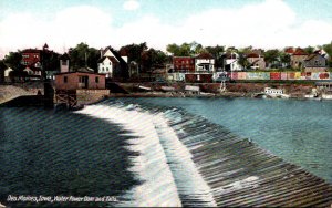 Iowa Des Moines Water Power Dam and Falls