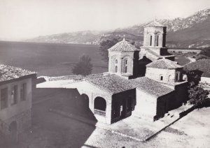 St Naum Monastery Ohrid Macedonia Real Photo Old Postcard