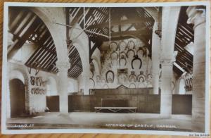 c1932 RP - Oakham - Interior of Castle - Rutland