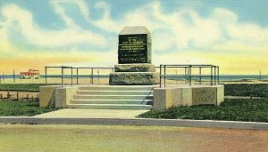 Postcard Early View of Dutch Monument in Lewes, DE.    R5