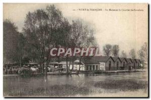 Vitry le Francois Old Postcard La Marne and cavalry barracks