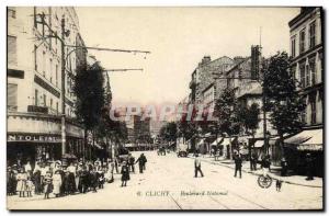 Old Postcard Clichy Boulevard National Children