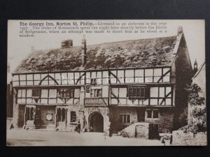 The George Inn, Norton St. Philip - Landlord Thomas Edgar Dando by R.Wilkinson