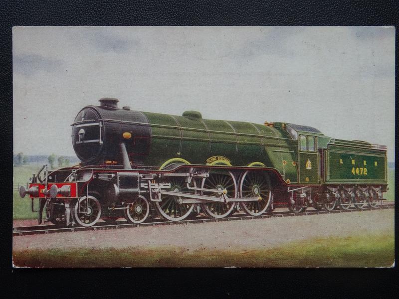 Official London & North Eastern Railway LOCO 4472 FLYING SCOTSMAN Old Postcard
