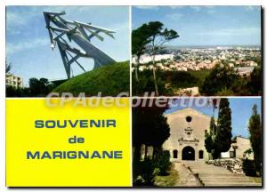 Modern Postcard Souvenir From Marignane