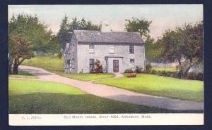 Old Macey House Amesbury Massachusetts unused c1905