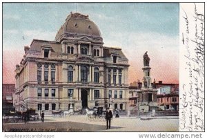 Rhode Island Providence City Hall And Soldiers Monument