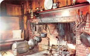 Old Kitchen Fireplace in South Sudbury, MA Wayside Inn.