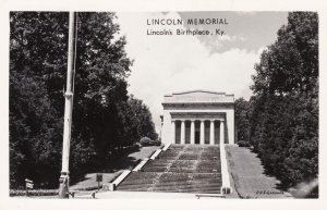 Kentucky Hodgenville Lincoln Memorial Lincoln Birthplace  Real Photo