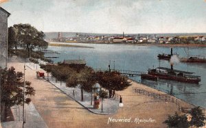 Rheinufer Neuwied Germany 1912 