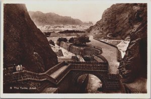 Yemen Aden The Tanks Vintage Postcard C127