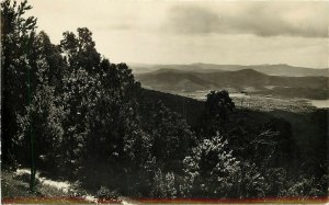 RPPC Scenic View Hobart Tasmania Australia JC Breaden Card 4 of Panorama Set