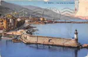 BR41332 Vue prise de la ctadelle bastia     France