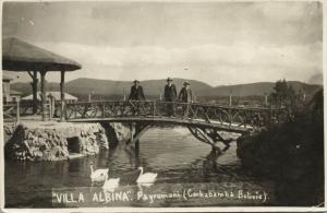 bolivia, PAYRUMANI, Cochabamba, Villa Albina (1934) RPPC