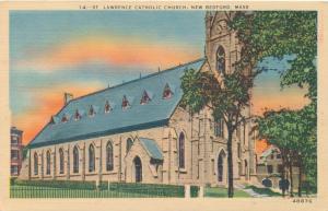 St. Lawrence Catholic Church - New Bedford MA, Massachusetts - Linen