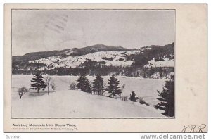 Ascutney Mountain from Buena Vista, Vermont,PU-1906