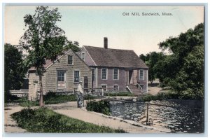 c1910's View Of Old Sandwich Massachusetts MA Unposted Antique Postcard