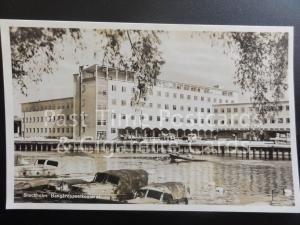Sweden: Stockholm, Bangardspostkontorat, Old RP Postcard