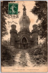 Chapelle St. Bertheault Chaumont-Porcien France Postcard