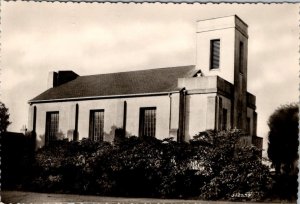 RPPC Millbrook, Jersey Channel Islands ST MATTHEW'S CHURCH Glass Church Postcard