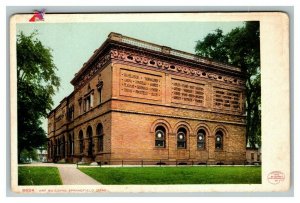 Vintage 1910's Postcard The Art Building Springfield Massachusetts