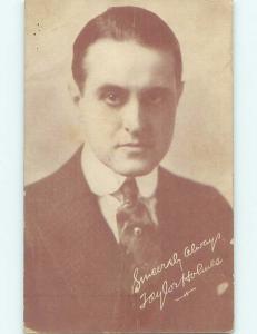 Pre-Linen TAYLOR HOLMES - SILENT AND TALKIES MOVIE ACTOR IN FILMS HL6427