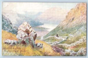 England Postcard The Kirkstone & Brother Water c1910 Oilette Tuck Art