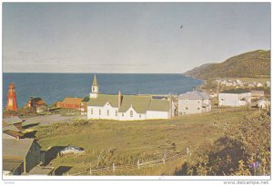 A Typical Gaspesian Village, Gaspe, Quebec, Canada, 40-60´s