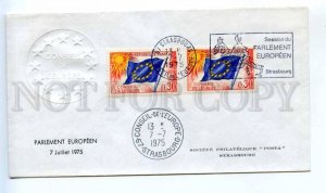 418303 FRANCE Council of Europe 1975 year Strasbourg European Parliament COVER