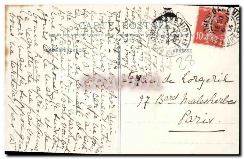 Old Postcard Around Chartres Chateau de Spoir by Thivars