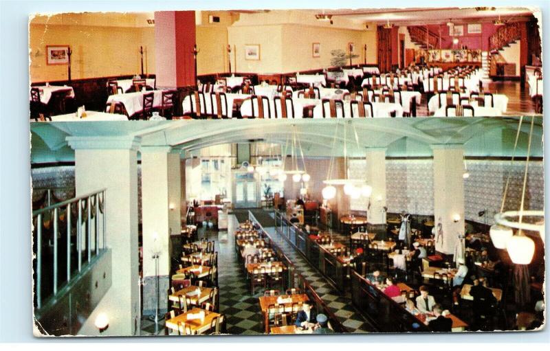 The Pickwick Cafeteria 643 Euclid Ave Cleveland OH Vintage Postcard D99