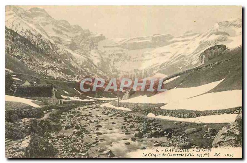 Old Postcard Gave Gavarnie Cirque de Gavarnie