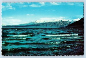 Yukon Canada Postcard Mountain View Kuane Lake Largest Lake 1967 Posted Vintage